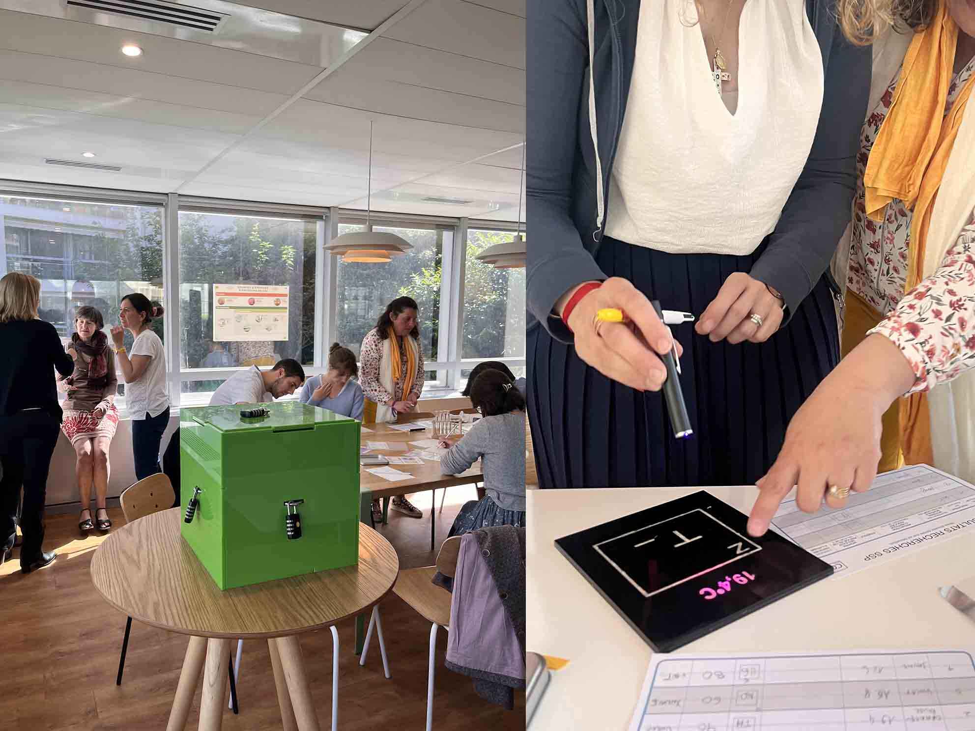 les participant sont chez ekodev à paris